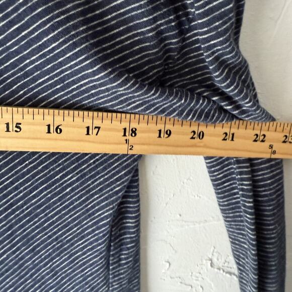 IO Pullover Hoodie Womens Small‎ Striped Hemp Organic Cotton Lightweight - Picture 8 of 9